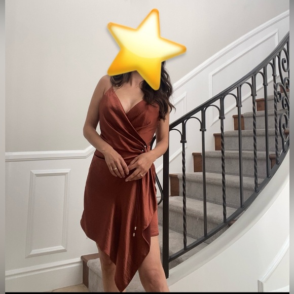 Revolve Significant Other Burnt Orange Dress. - Picture 2 of 2